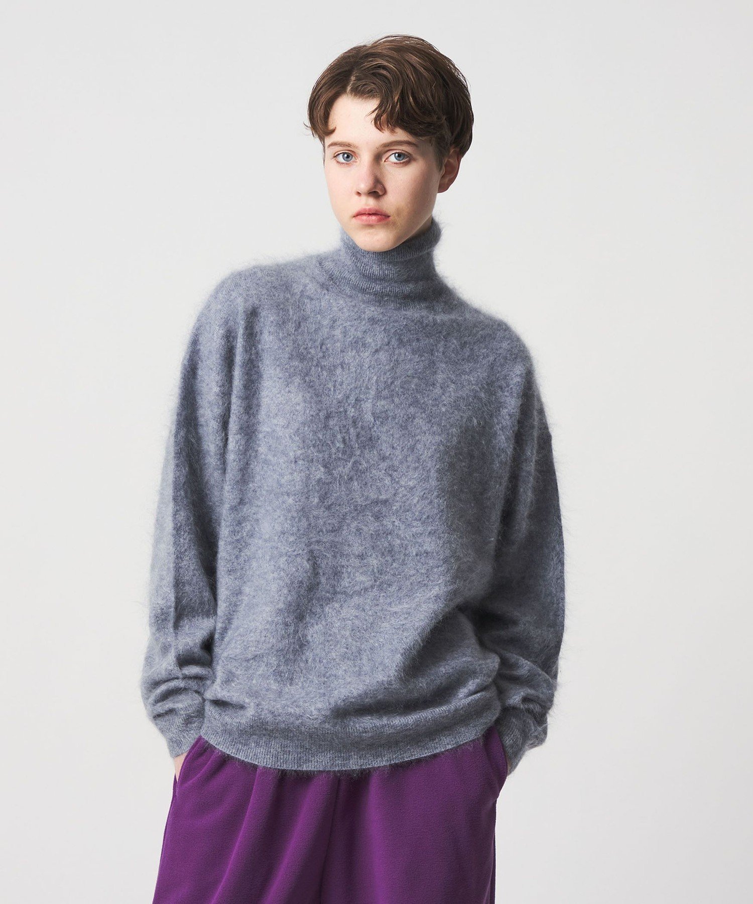 ぽぽのん　6(ROKU)カシミヤ タートルネック BEAUTY&YOUTH UNITED ARROWS｜<6(ROKU)>カシミヤ タートルネック