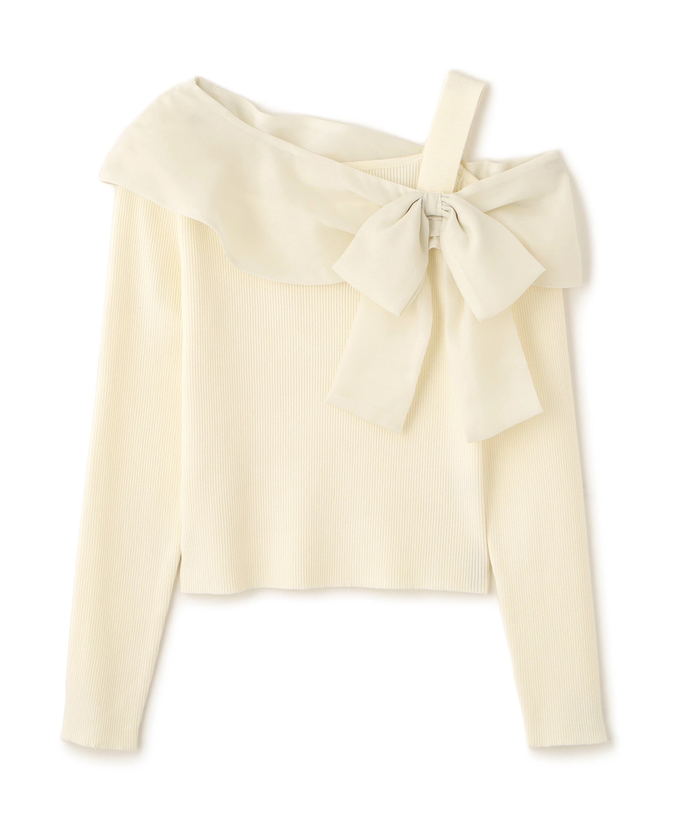 JILL by JILL STUART｜アシメリボンニット | Rakuten Fashion(楽天