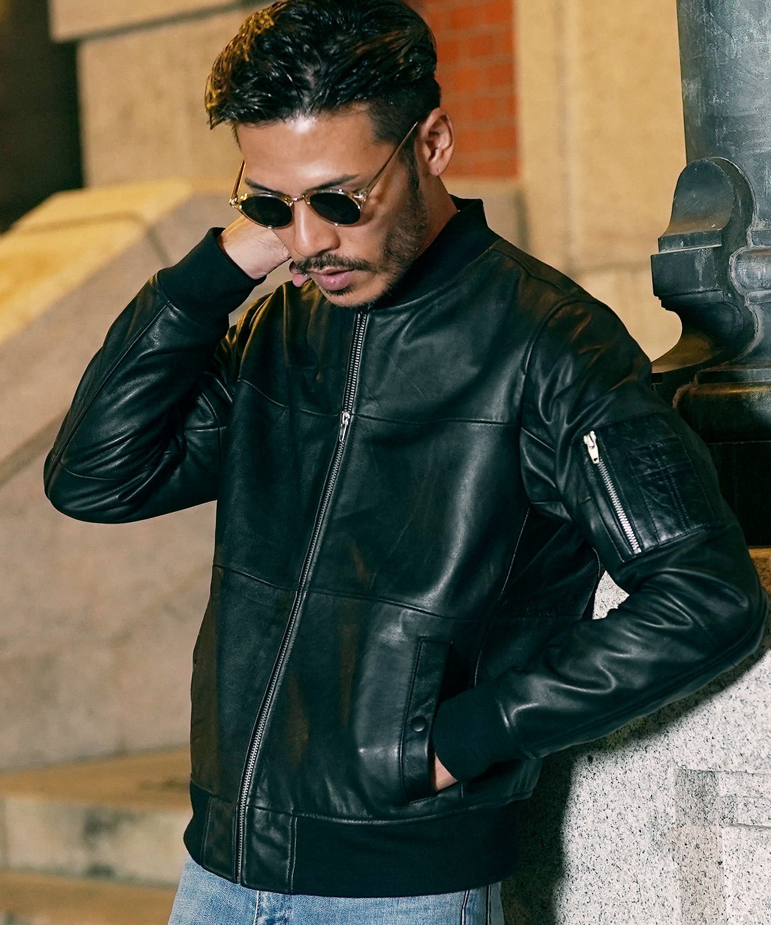 JIGGYS SHOP｜リプロダクトレザー 本革 ライダース ジャケット レザー