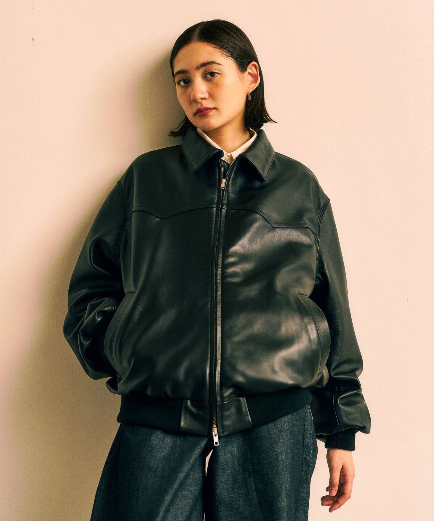 417 EDIFICE｜SHEEP LEATHER JACKET / シープレザージャケット