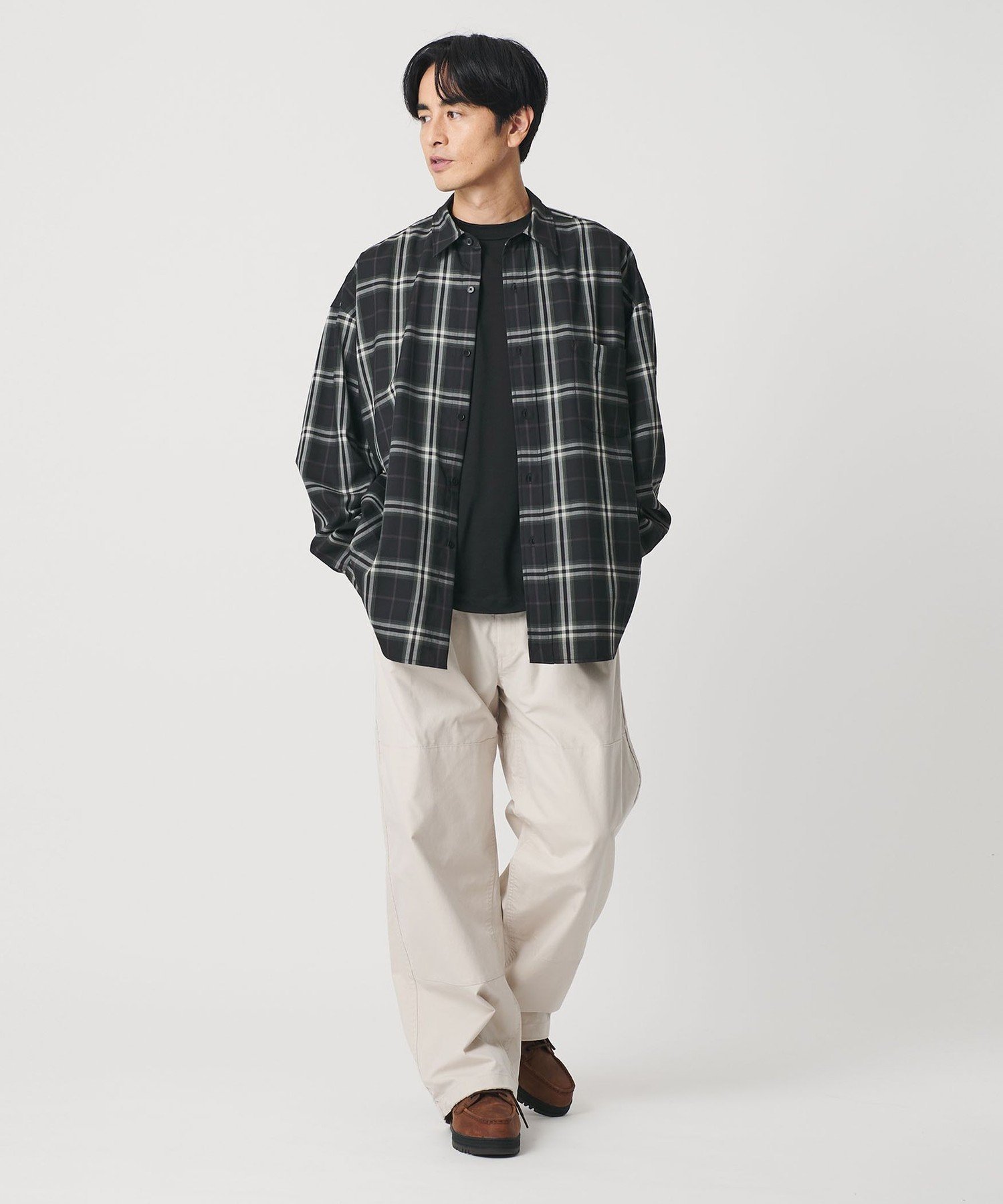 koti beauty&youth merino wool ウール　シャツ koti BEAUTY&YOUTH＞メリノウール レギュラーカラー シャツ ウォッシャブル