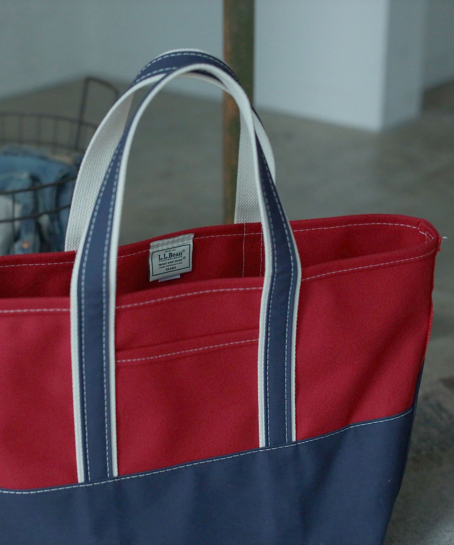 BEAMS MEN｜L.L.Bean / 別注 Deep Bottom Deluxe Boat and Tote Large