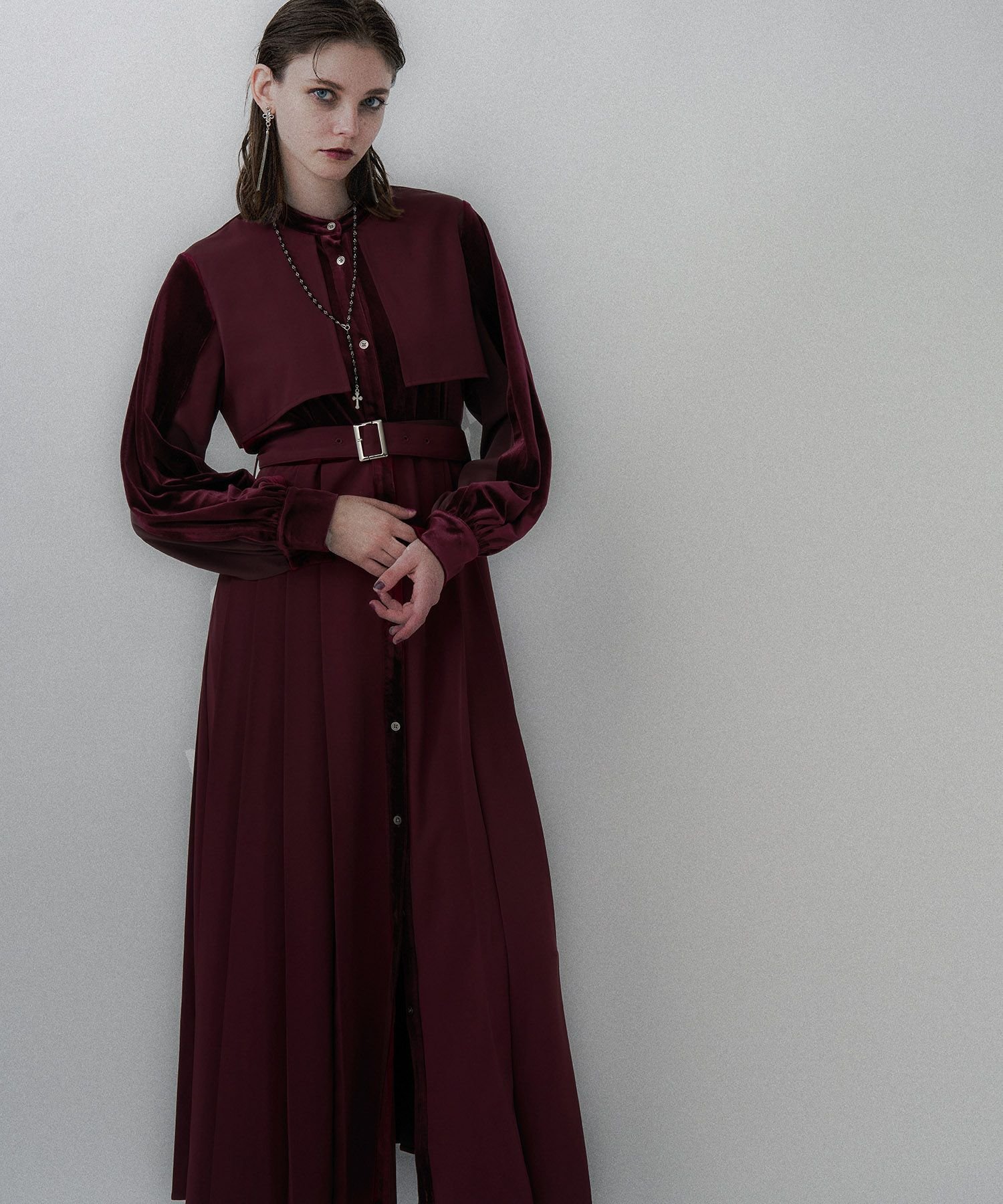 HARE｜マルチマテリアルプリーツワンピース | Rakuten Fashion(楽天