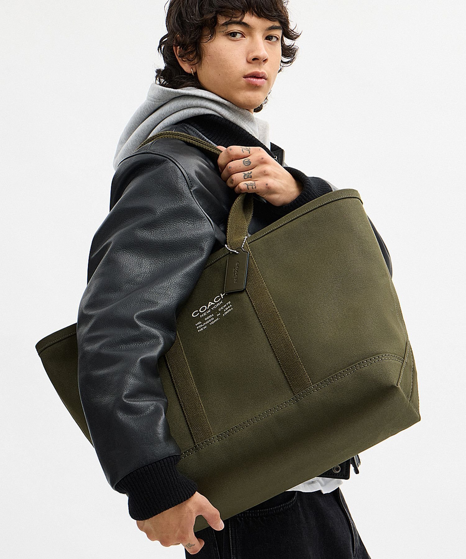 楽天市場】コーチ（カラーグリーン）（トートバッグ｜メンズバッグ