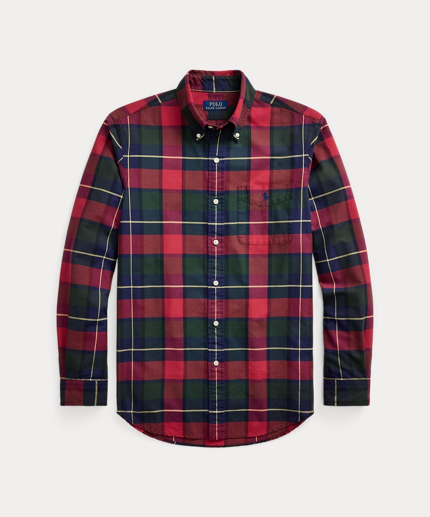 RALPH LAUREN｜クラシック フィット チェック オックスフォード シャツ