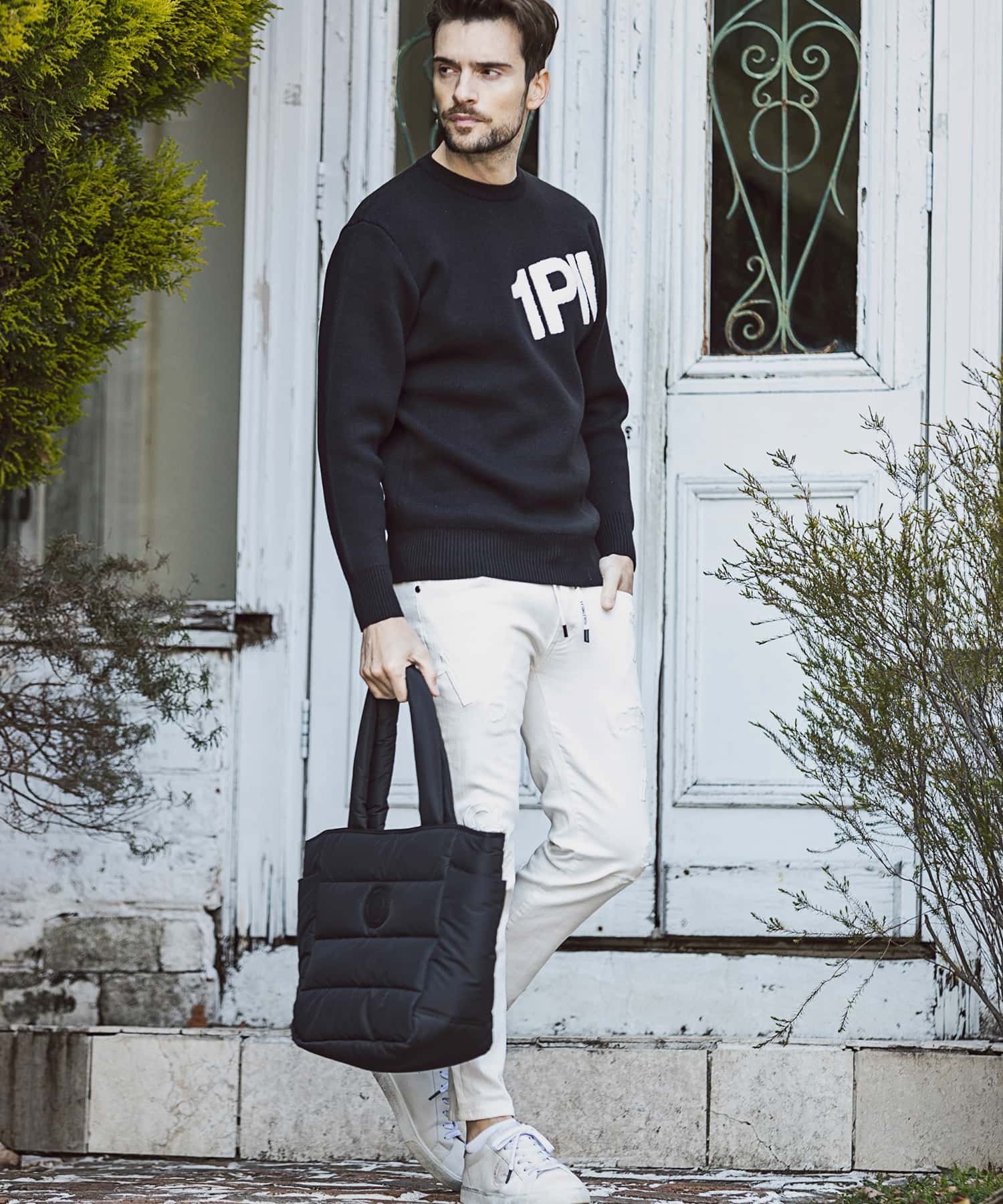 SHIFFON｜(M)1PIU1UGUALE3 RELAX/サークルロゴトートバッグ | Rakuten