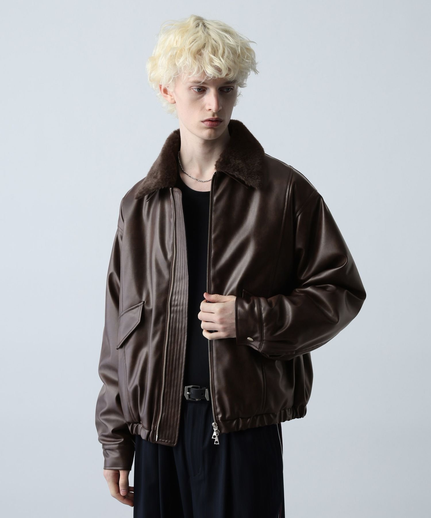 HARE｜エアサーマルエリファーレザーブルゾン | Rakuten Fashion(楽天