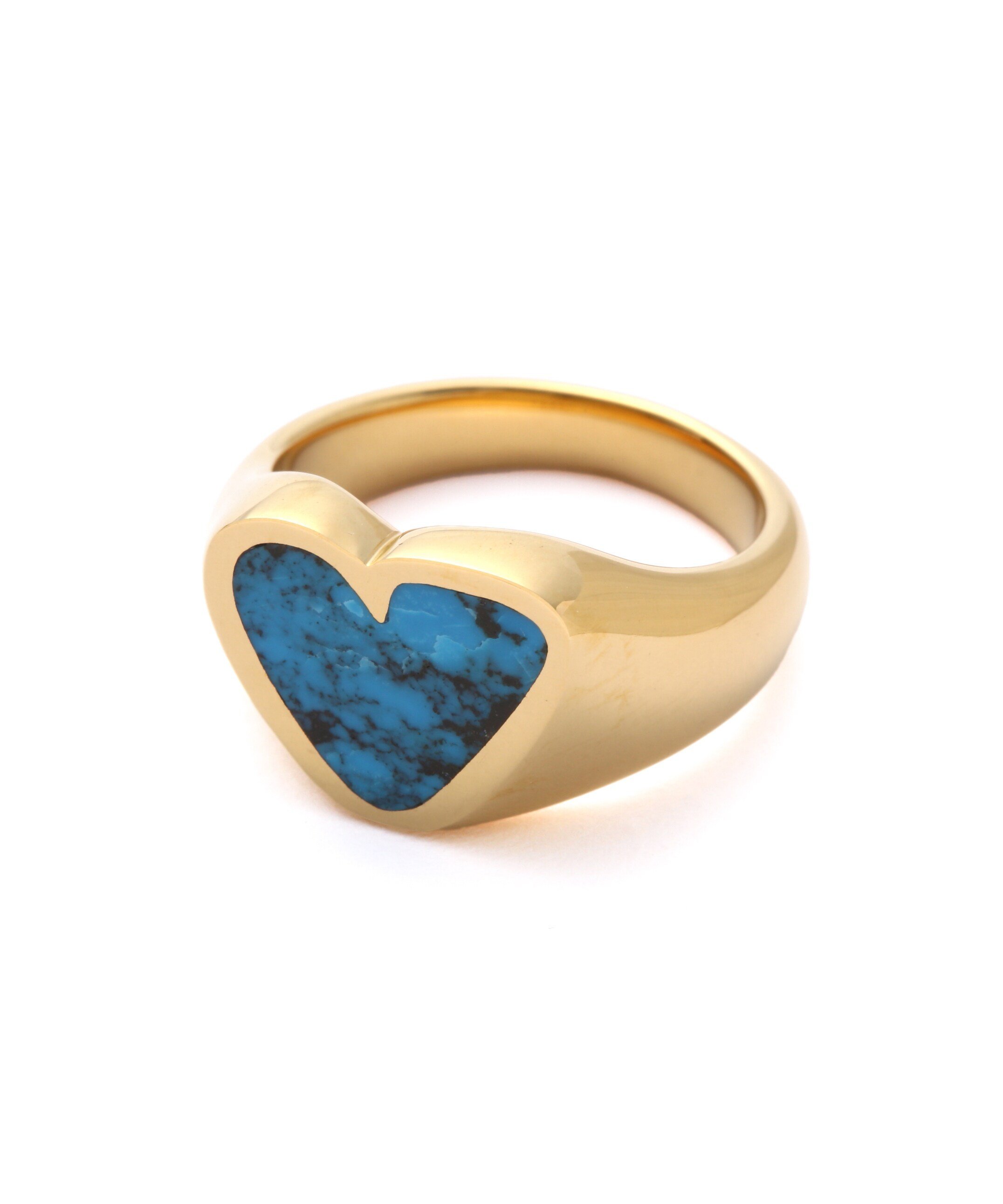 LHP｜PREEK/プリーク/ROUGH HEART TURQUOISE RING | Rakuten Fashion