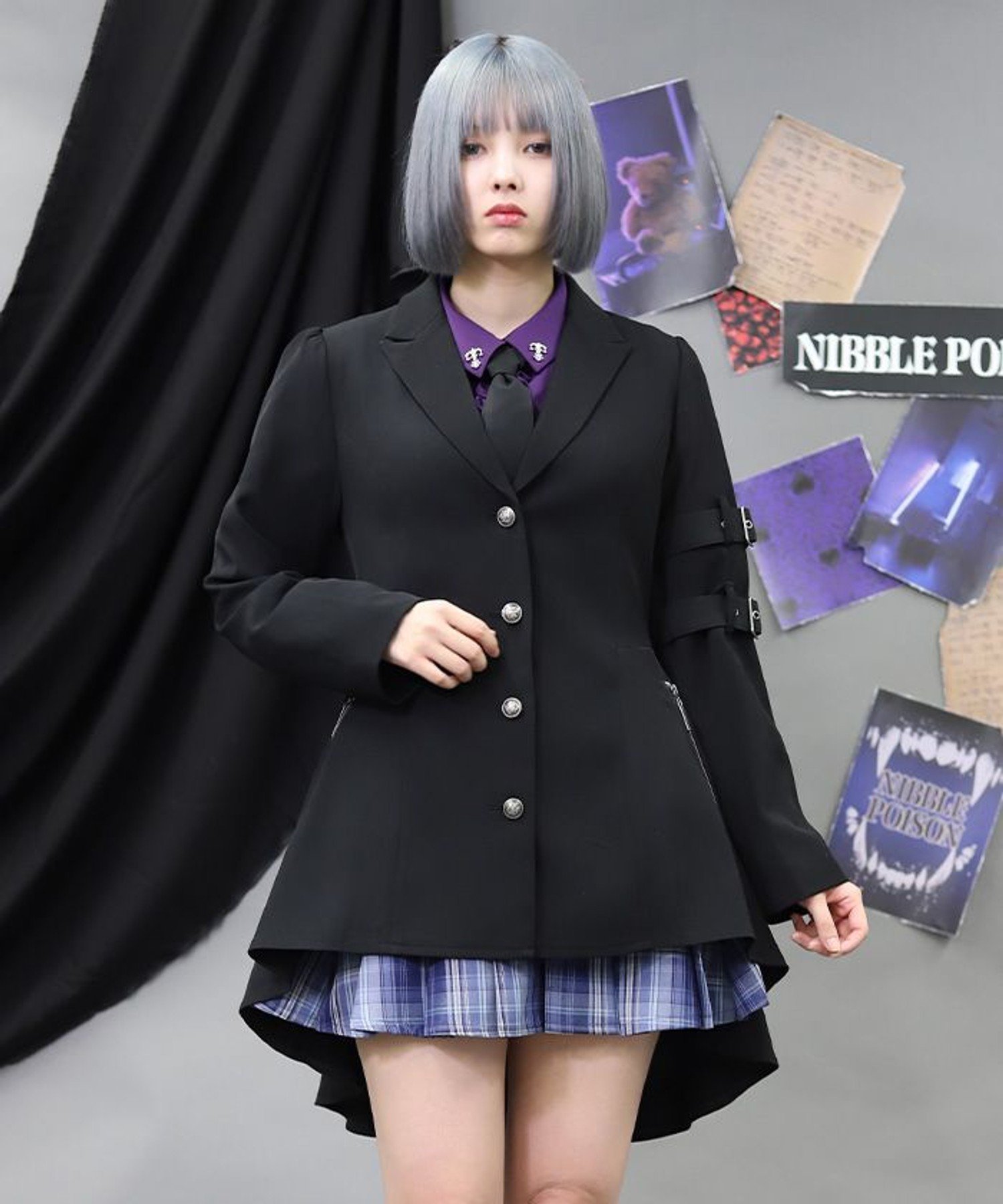 axes femme｜フィッシュテールロングジャケット | Rakuten Fashion