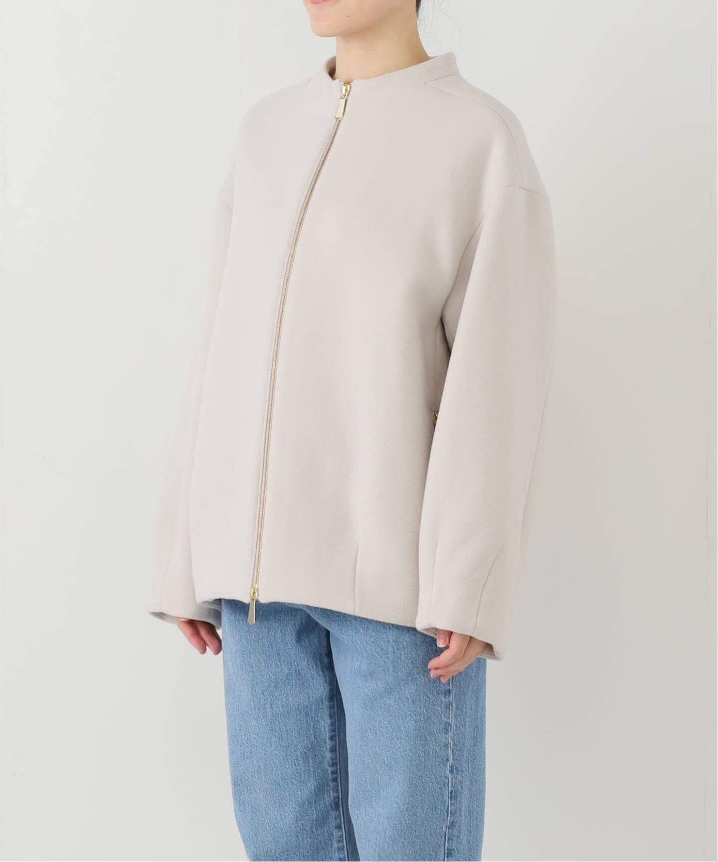 NOBLE｜MTRレイズドネックジップコート | Rakuten Fashion(楽天