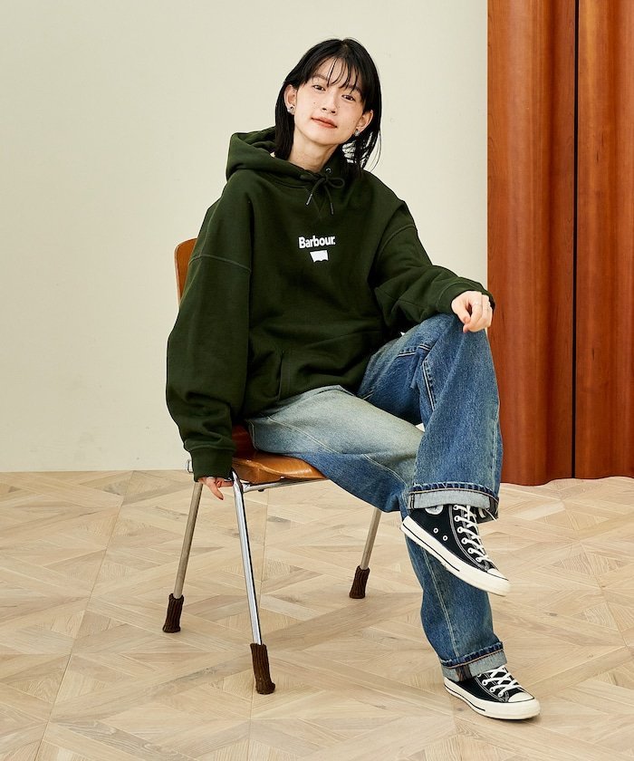 FREAK'S STORE｜Levi's × Barbour Graphic Hoodie/リーバイス