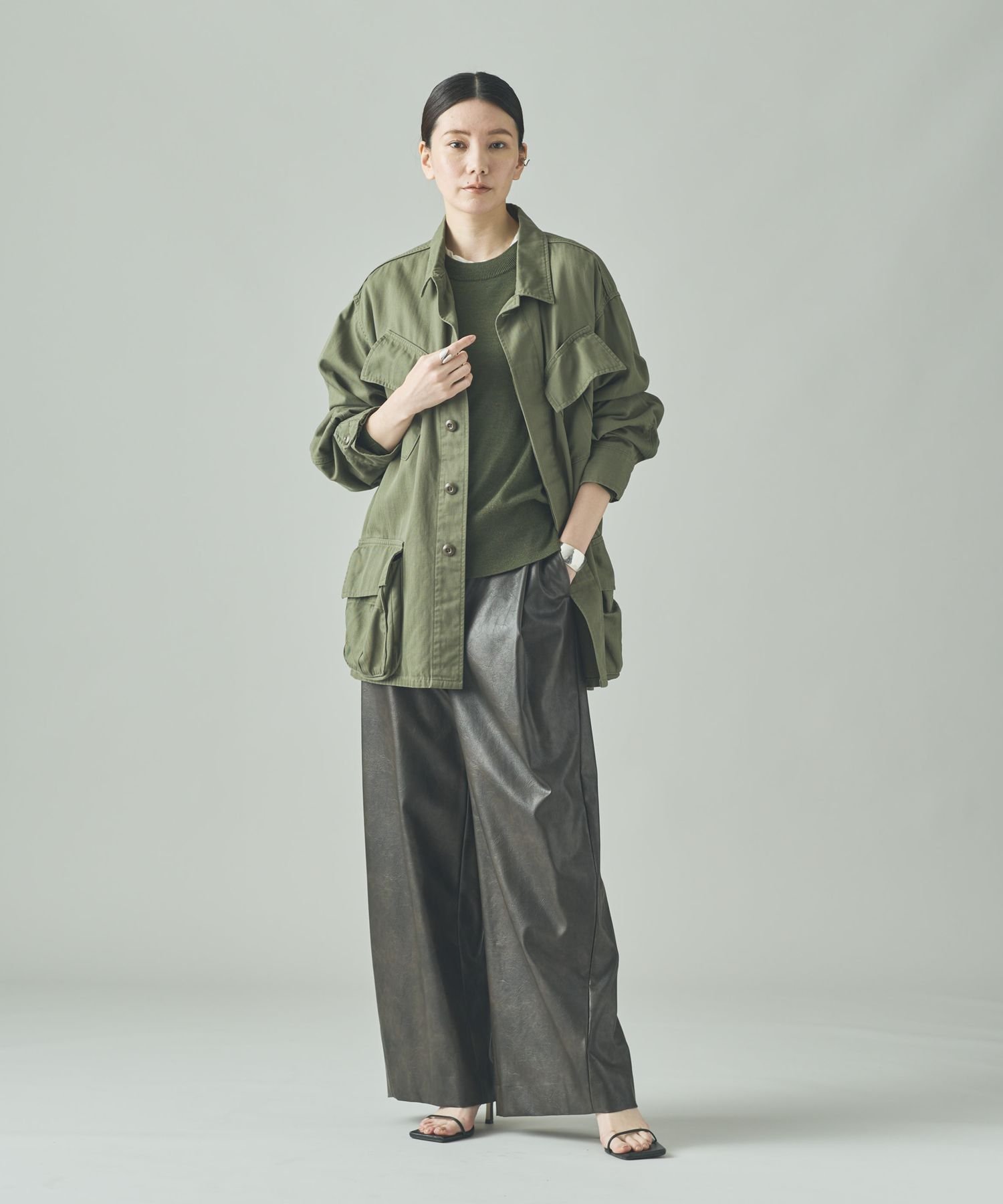 Curensology(カレンソロジー)/＜&RC＞ファティーグジャケット Curensology（カレンソロジー） ミリタリージャケット モッズコート