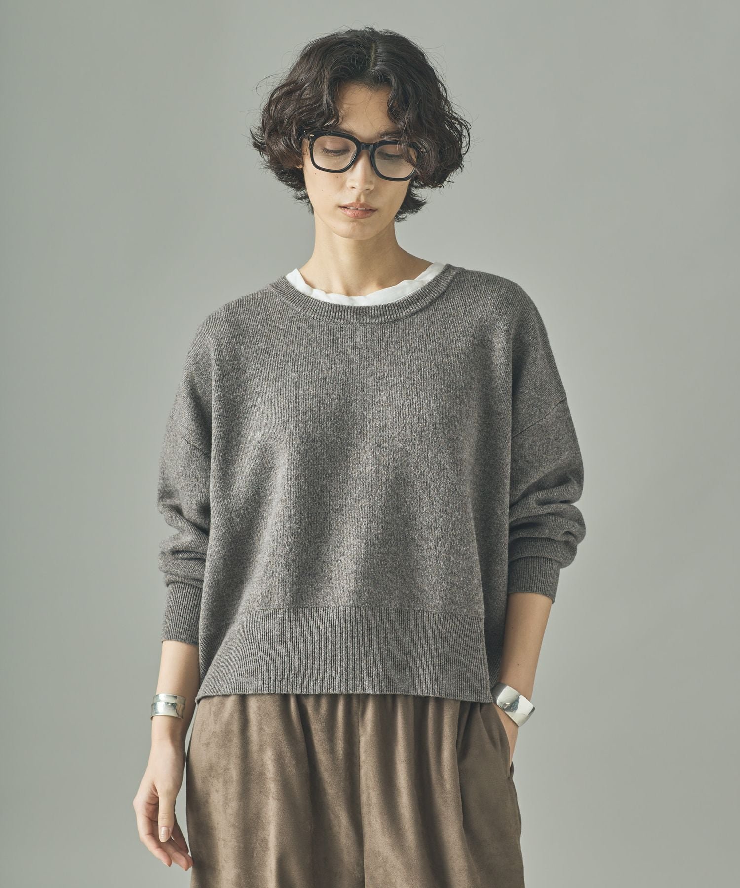 Curensology｜ウールカシミヤ2WAYプルオーバー | Rakuten Fashion(楽天