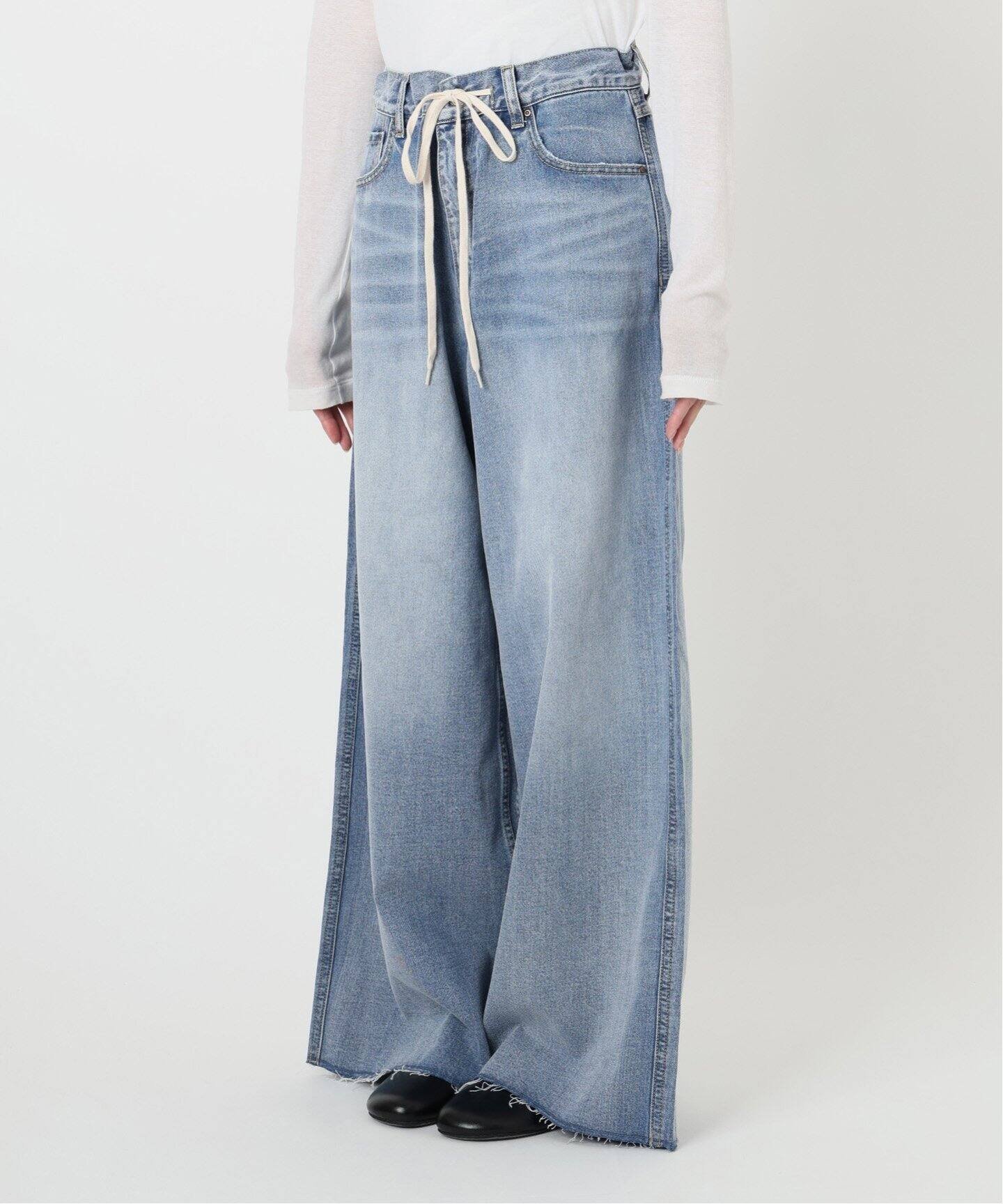 Spick & Span｜5 1/2 SOFT DRAWSTRINGDENIM | Rakuten Fashion(楽天