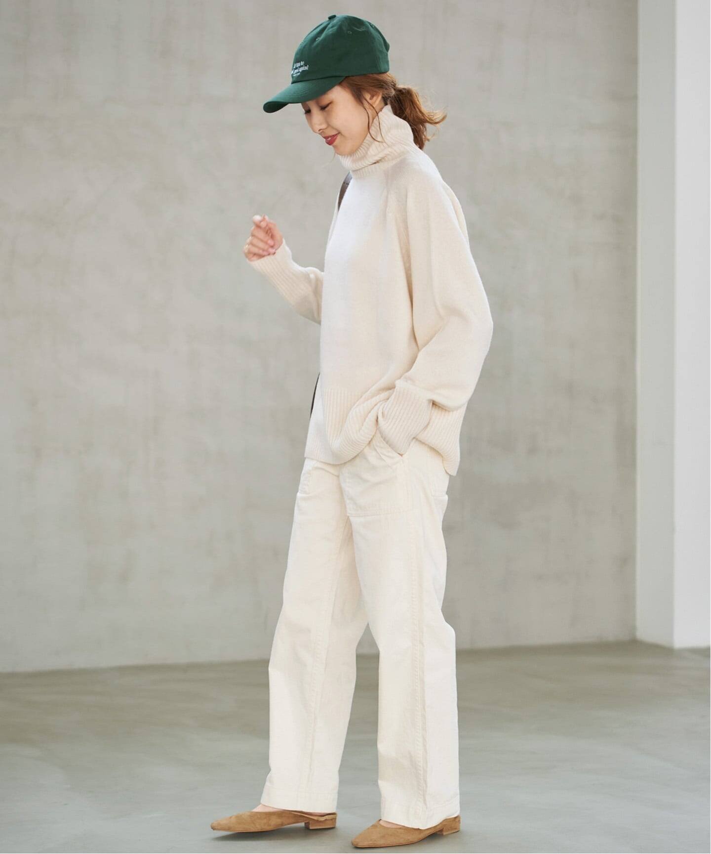 Spick & Span｜ウールカシミヤ ラグランタートルニット | Rakuten