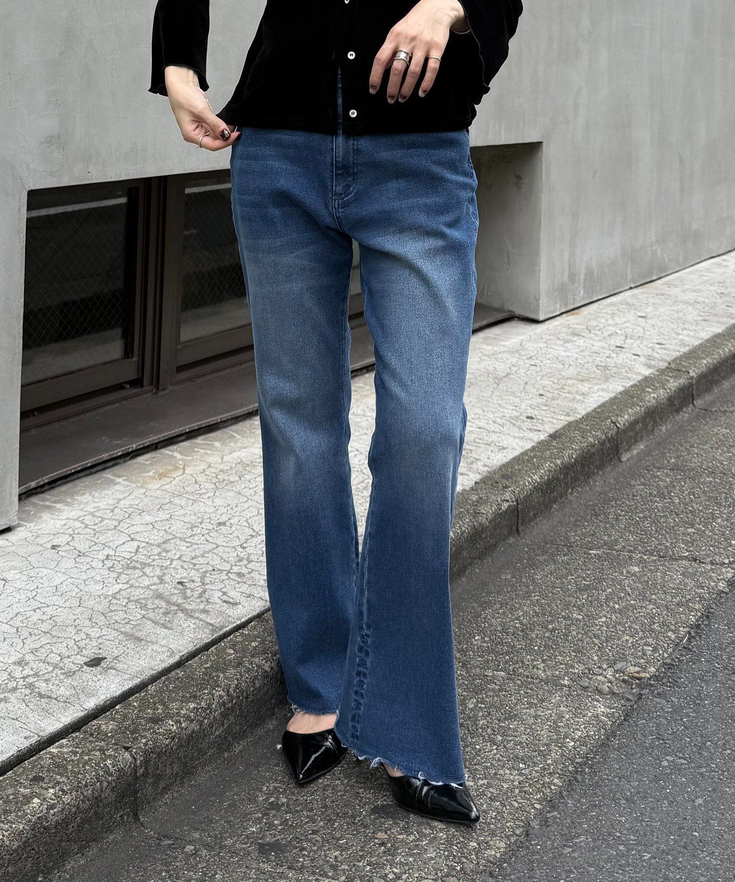 COLLAGE GALLARDAGALANTE｜Q.anos セルフカットデニム | Rakuten