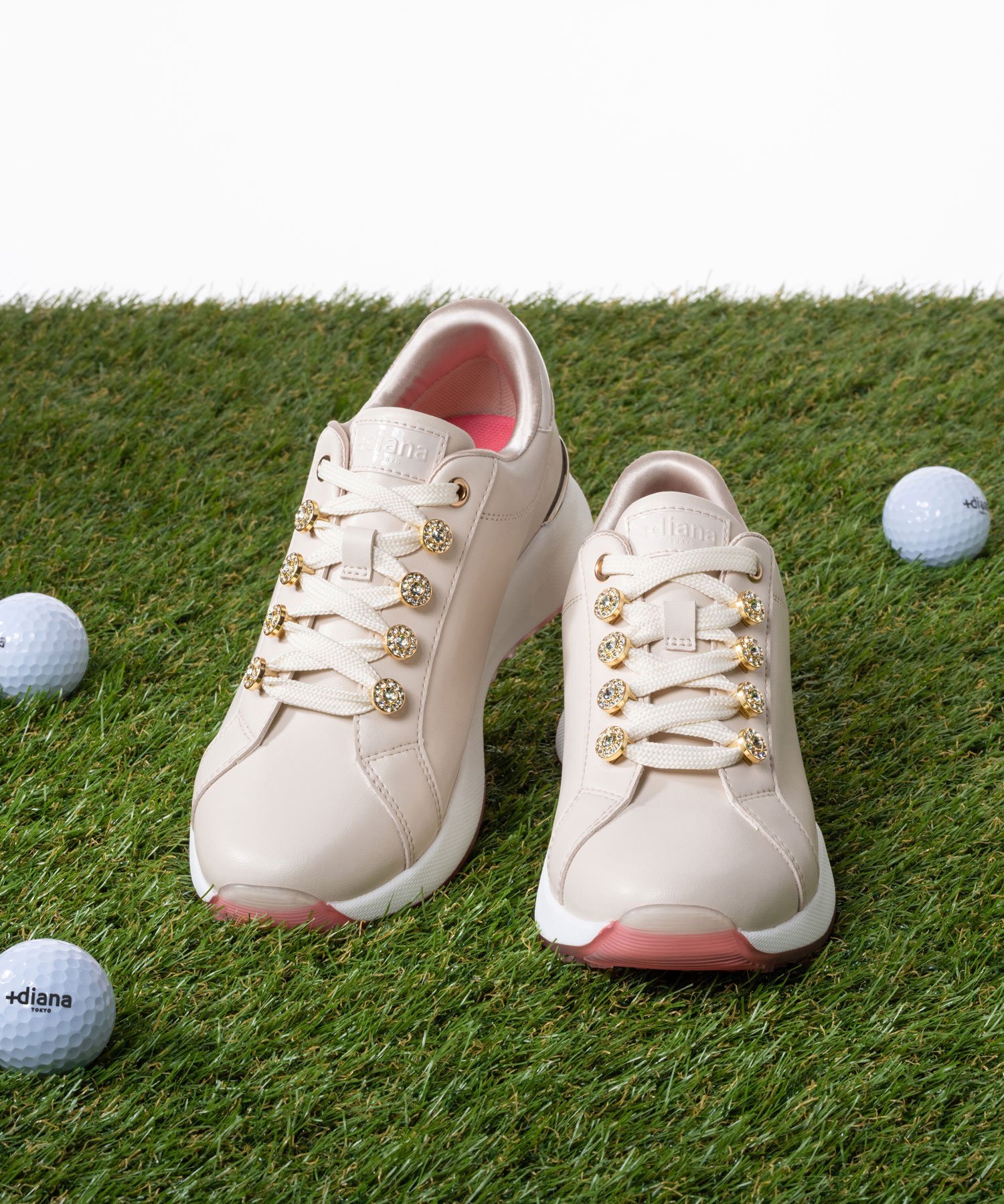 diana｜【+dianaGOLF】レースアップゴルフシューズ | Rakuten Fashion