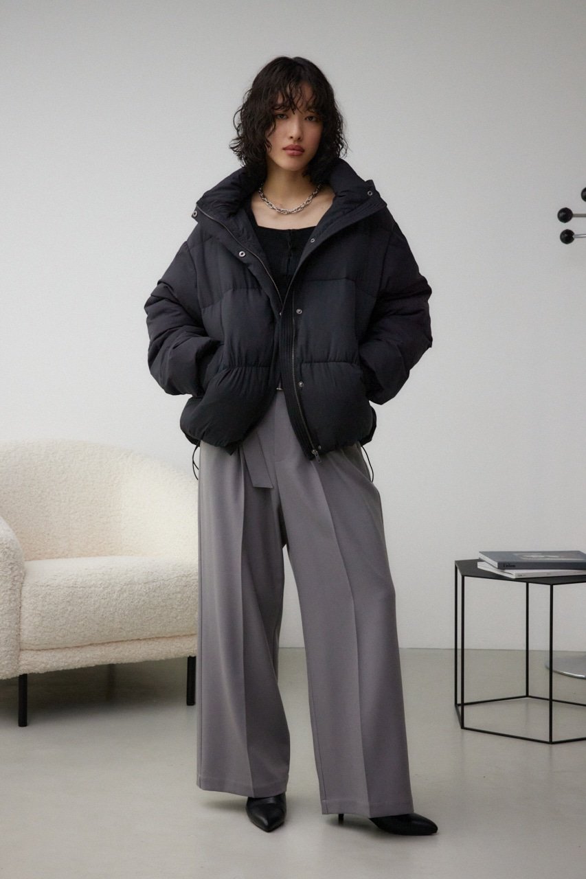 AZUL by moussy｜B-HEATフード付き中綿ジャケット | Rakuten Fashion