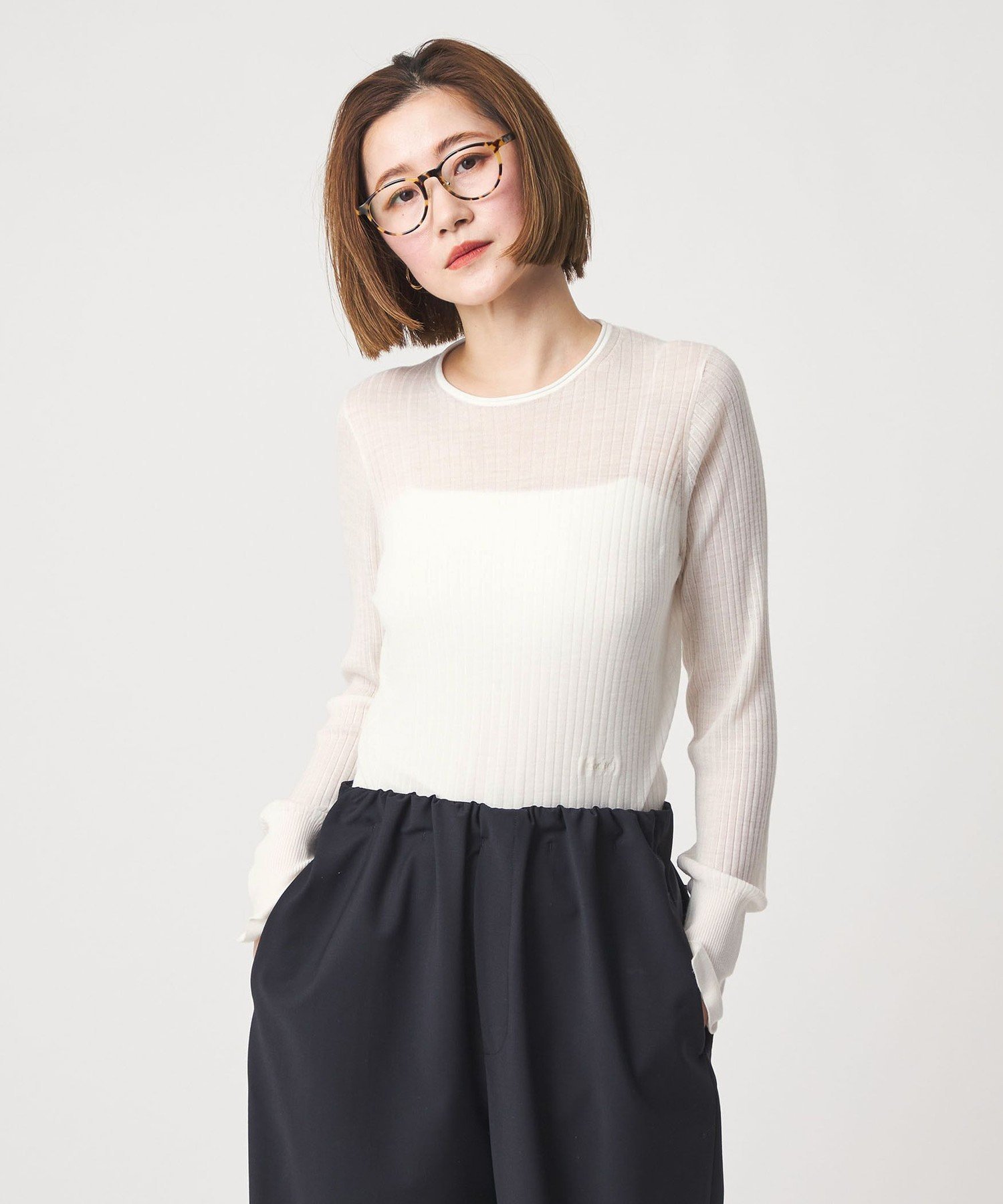 ＜conte＞シアー リブ クルーネックニット 98503360_10030_d_500.jpg