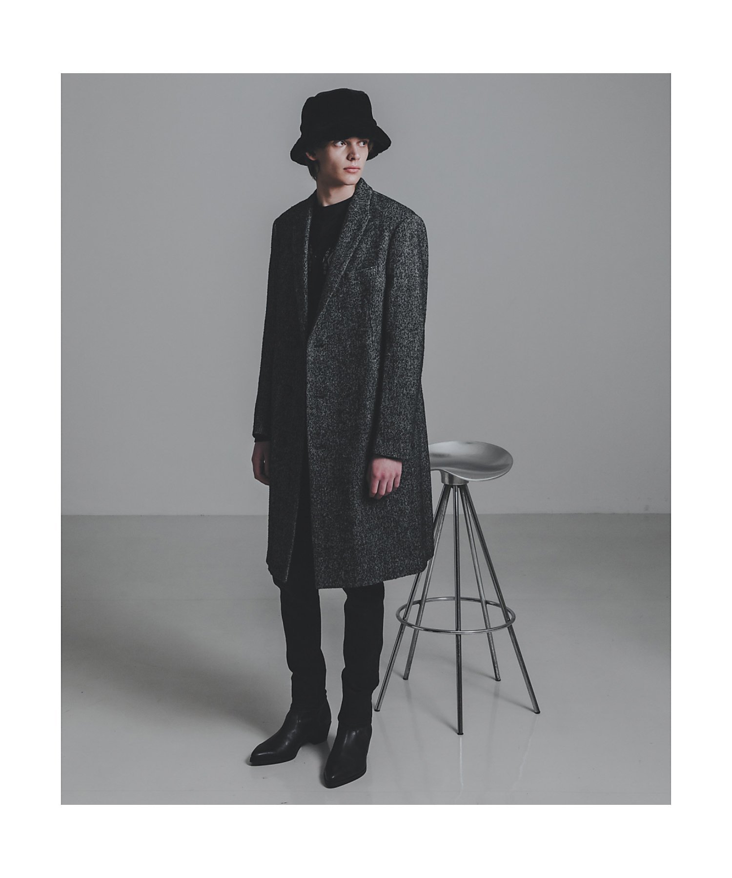 5351POUR LES HOMMES｜【尾州素材使用】ピークドラペル セミダブル