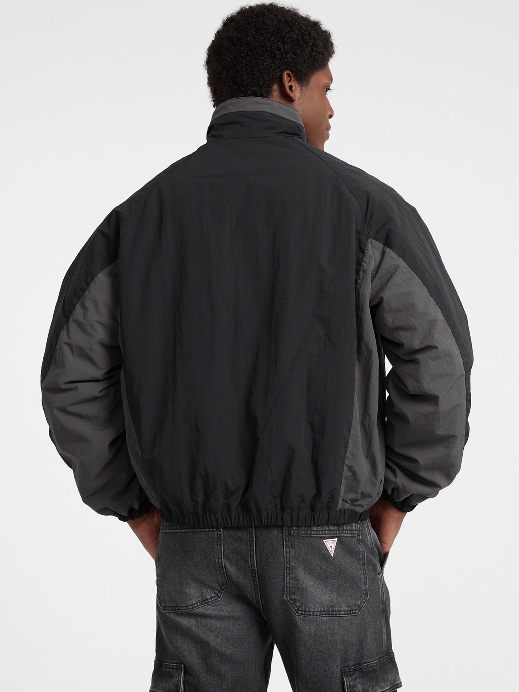 GUESS｜GUESS JEANS ナイロンジャケット (M)Winbreaker Jacket