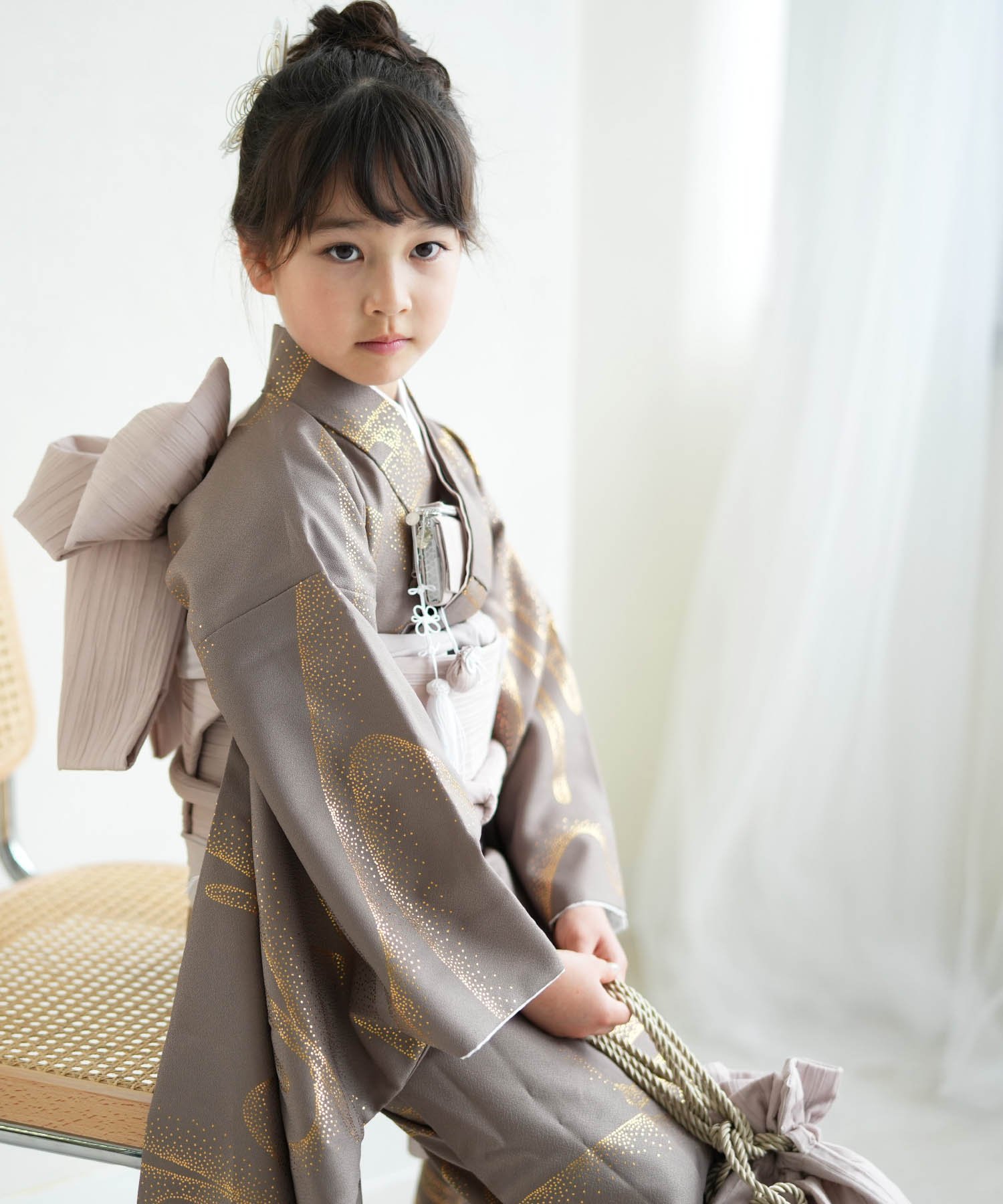 utatane｜ひよこ商店 七五三 着物 7歳 女の子 四つ身 着物セット