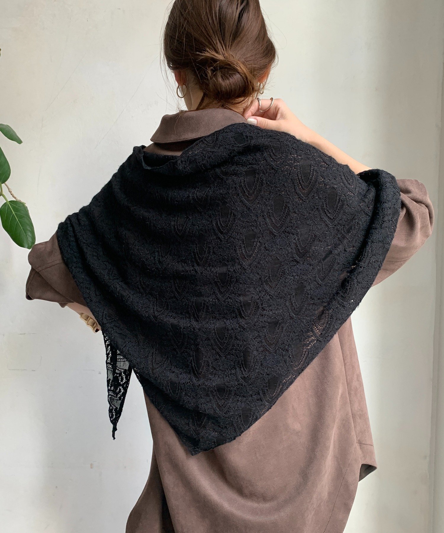 DOUDOU｜起毛レースストール | Rakuten Fashion(楽天ファッション／旧
