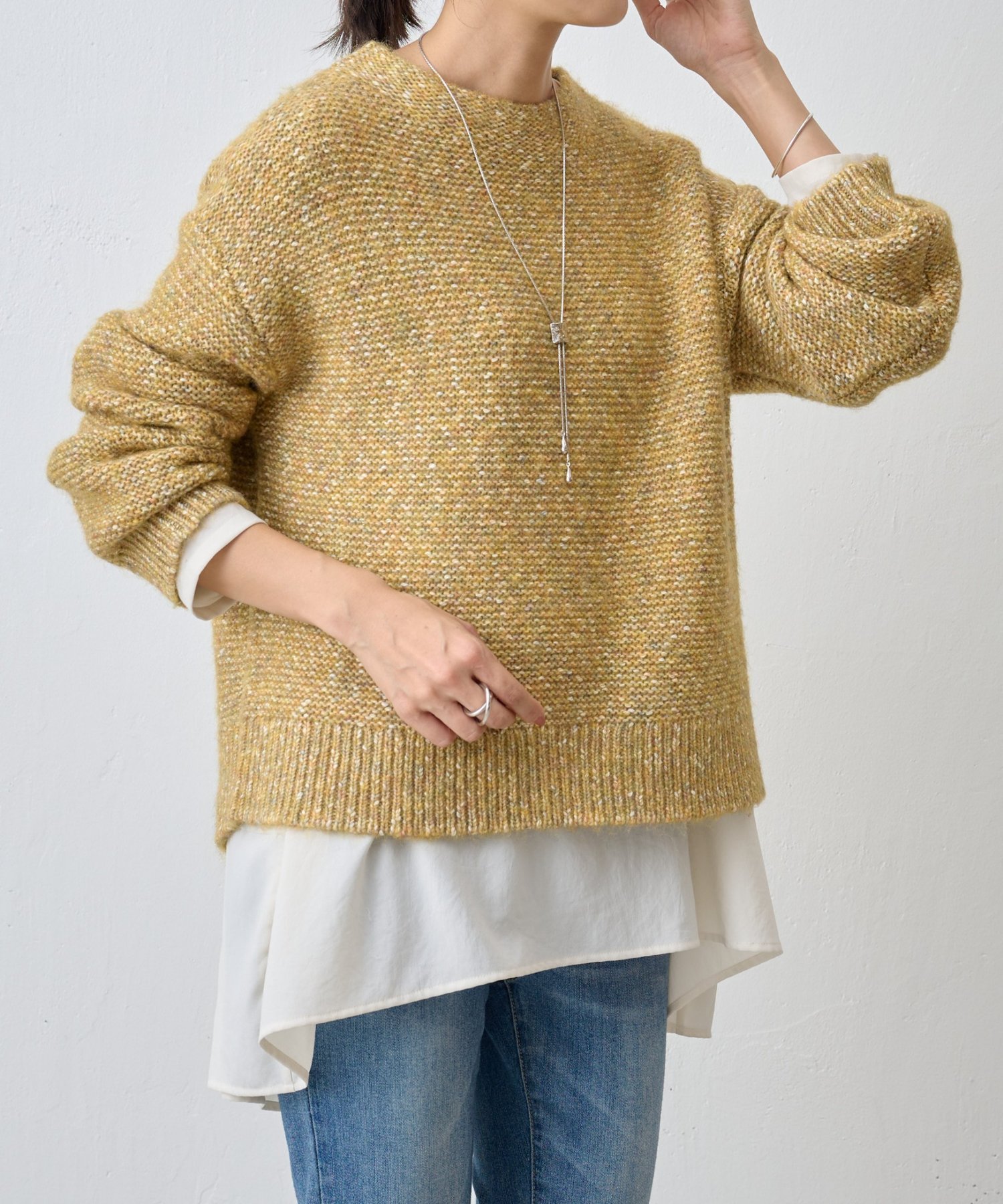 BEARDSLEY｜カラーミックスニット | Rakuten Fashion(楽天ファッション