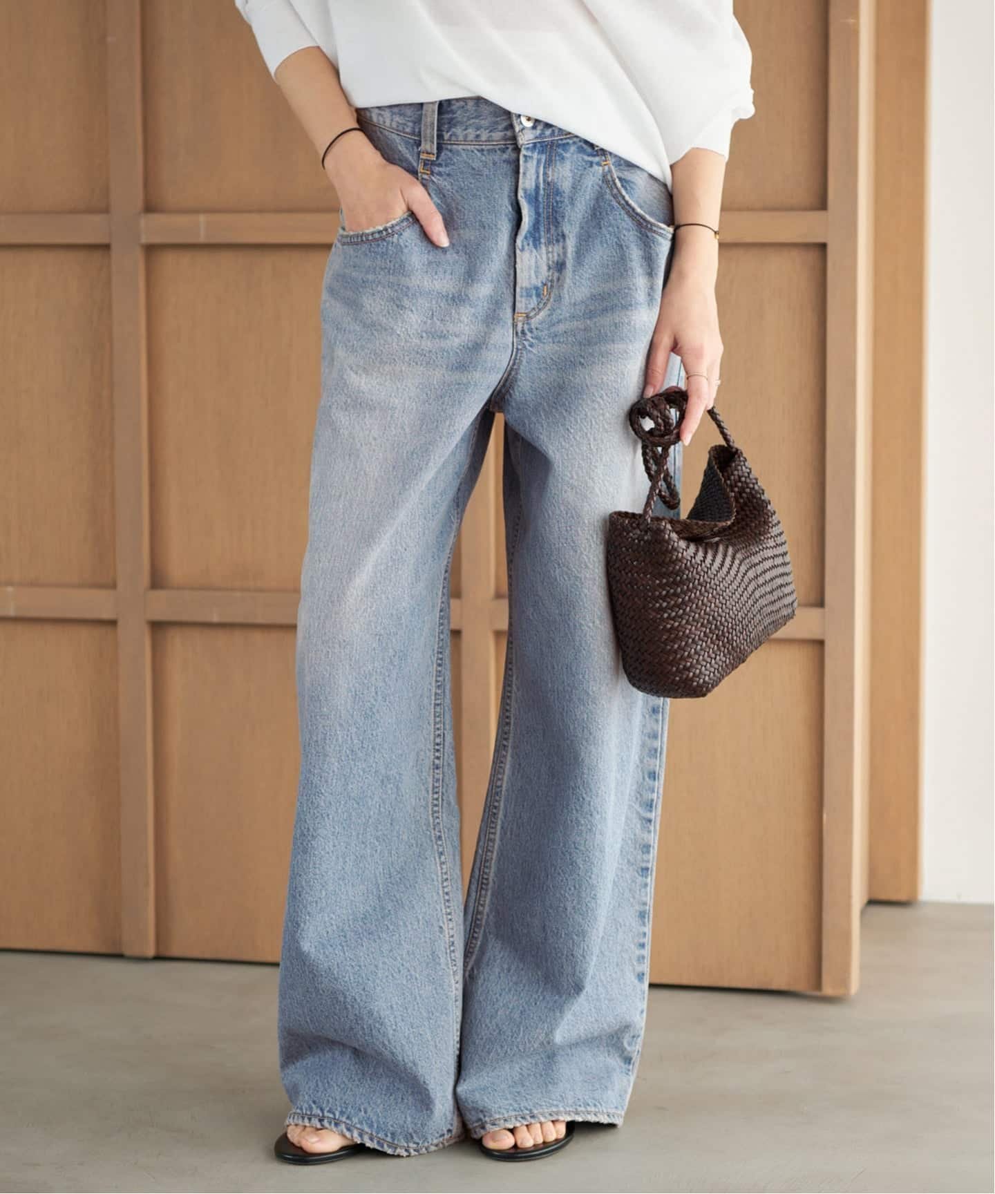 plage｜《追加予約》R'IAM WIDE デニム 6 | Rakuten Fashion(楽天