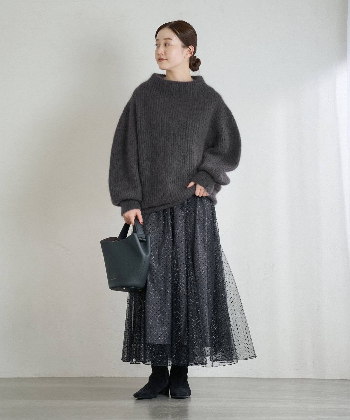 IENA｜キッドモヘヤミックス 片畦プルオーバー | Rakuten Fashion(楽天