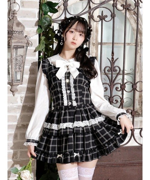 NOEMIE｜キラキラハートレイヤード風ティアードセットアップ | Rakuten