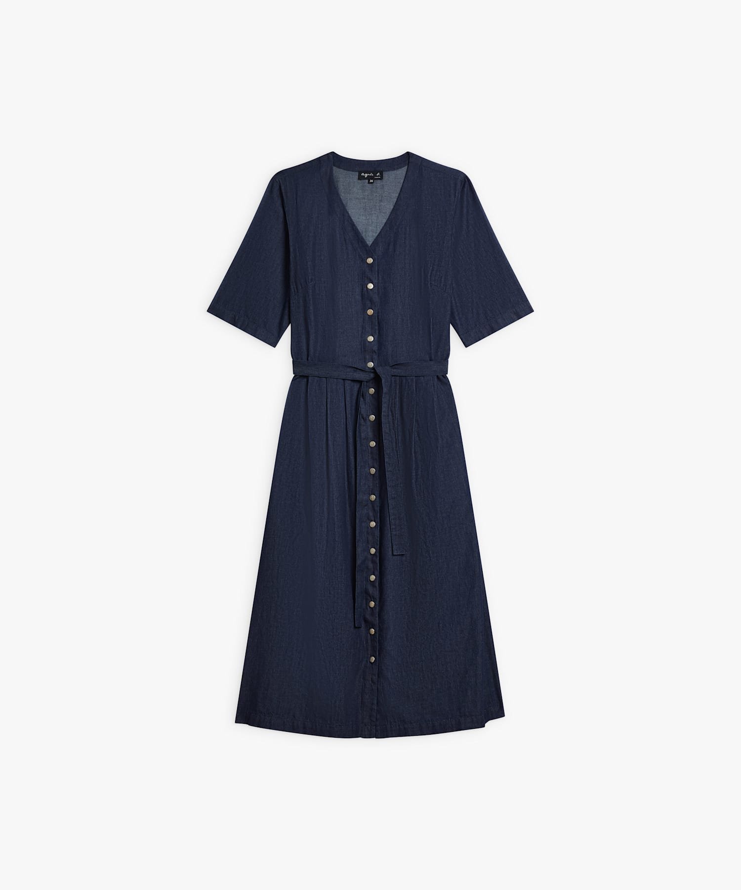 agnes b.｜デニム ロング ワンピース | Rakuten Fashion(楽天