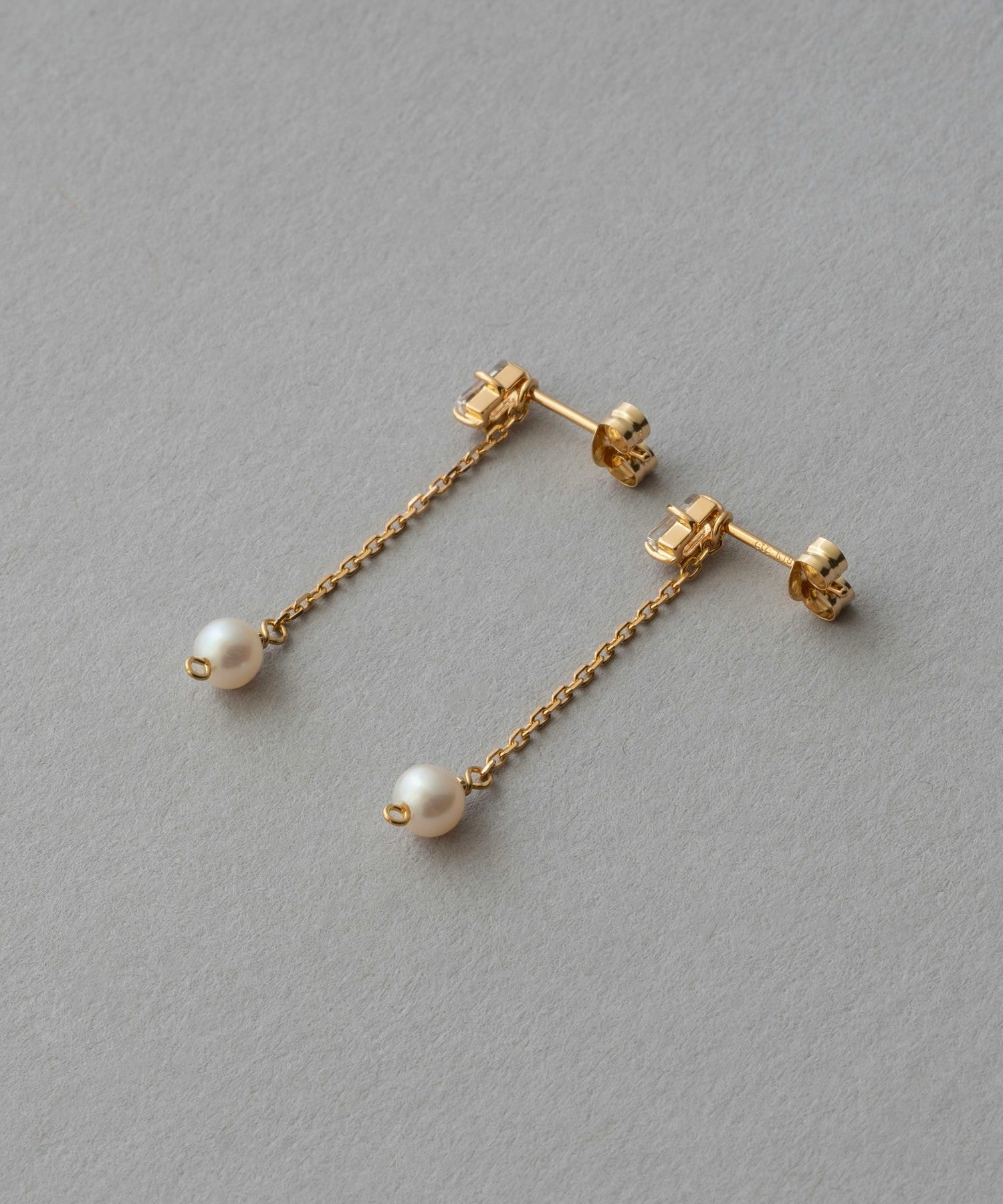 ete｜パール/ホワイトトパーズ ピアス | Rakuten Fashion(楽天