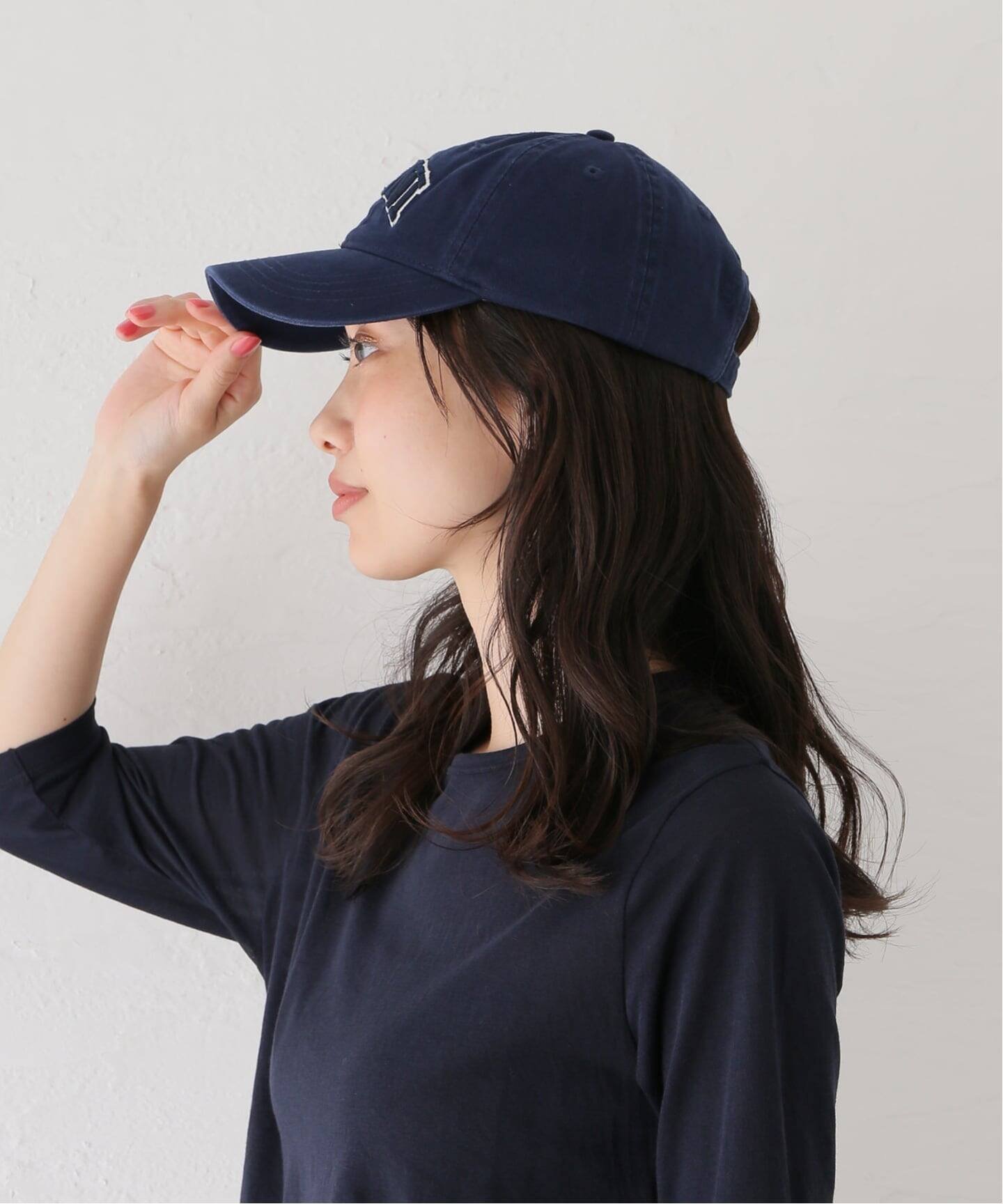 U by SPICK&SPAN｜GANNI/ガニー Washed Cotton Canvas Cap Emb