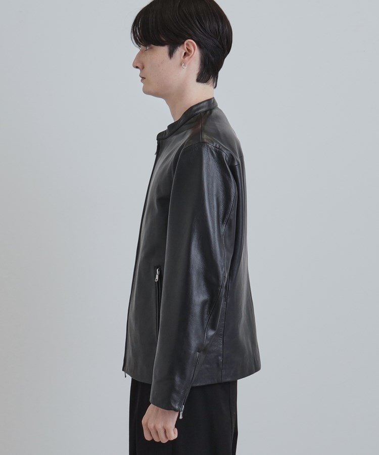 tk.TAKEO KIKUCHI｜【本革】ラムレザーシングルライダース | Rakuten