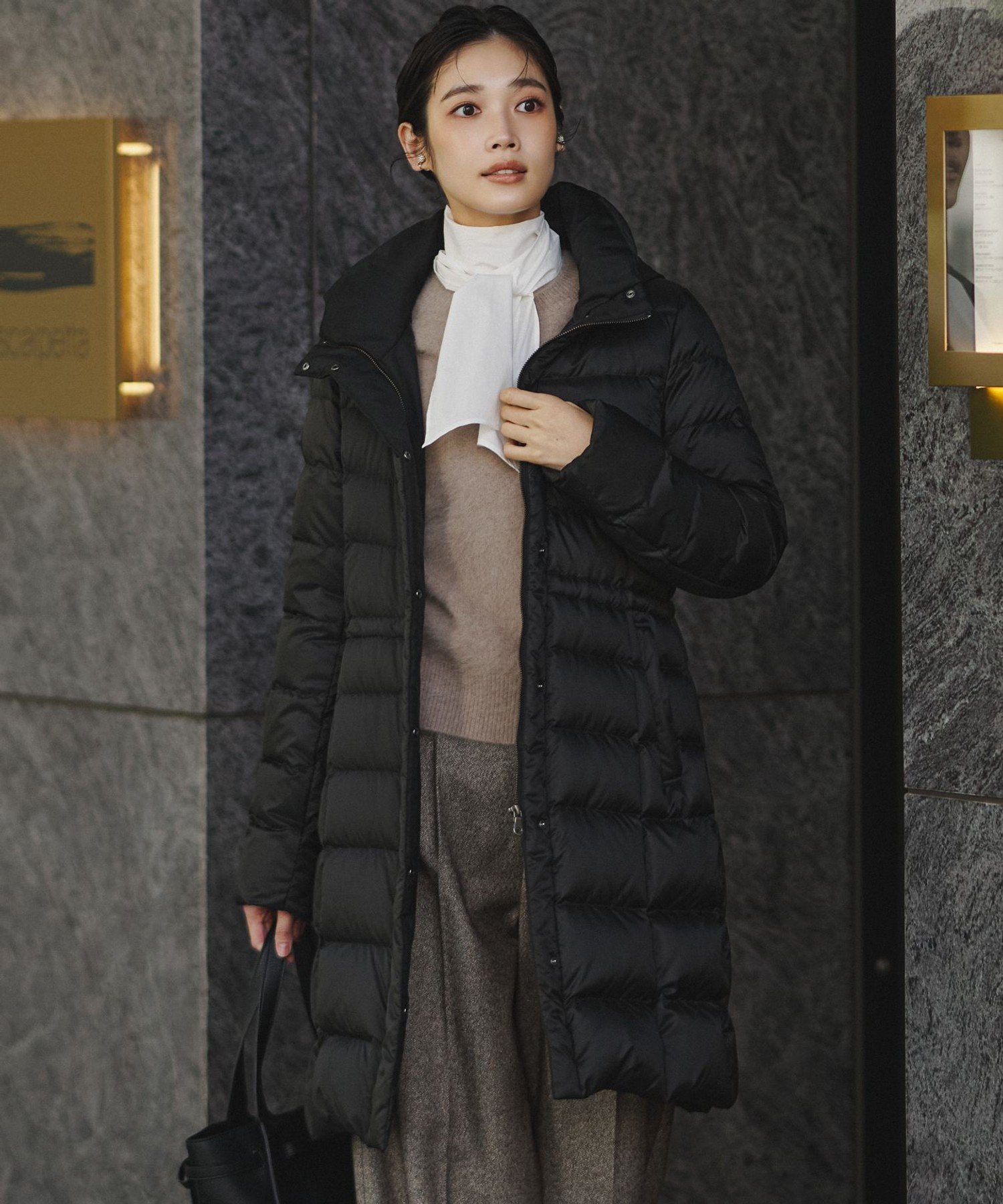 23区｜【VERY掲載/新色追加】シレータフタ ロング ダウンコート