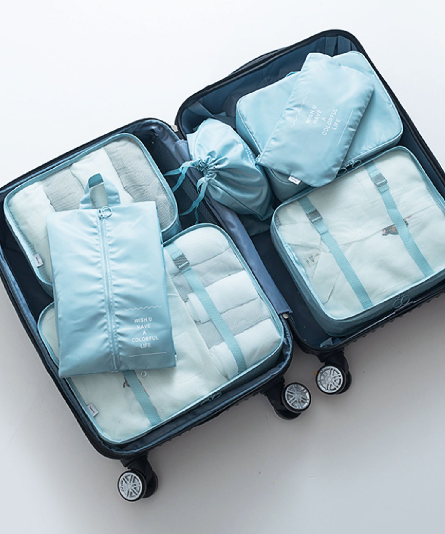 florist｜【2タイプ展開】トラベルポーチ&圧縮袋セット / 撥水機能付き