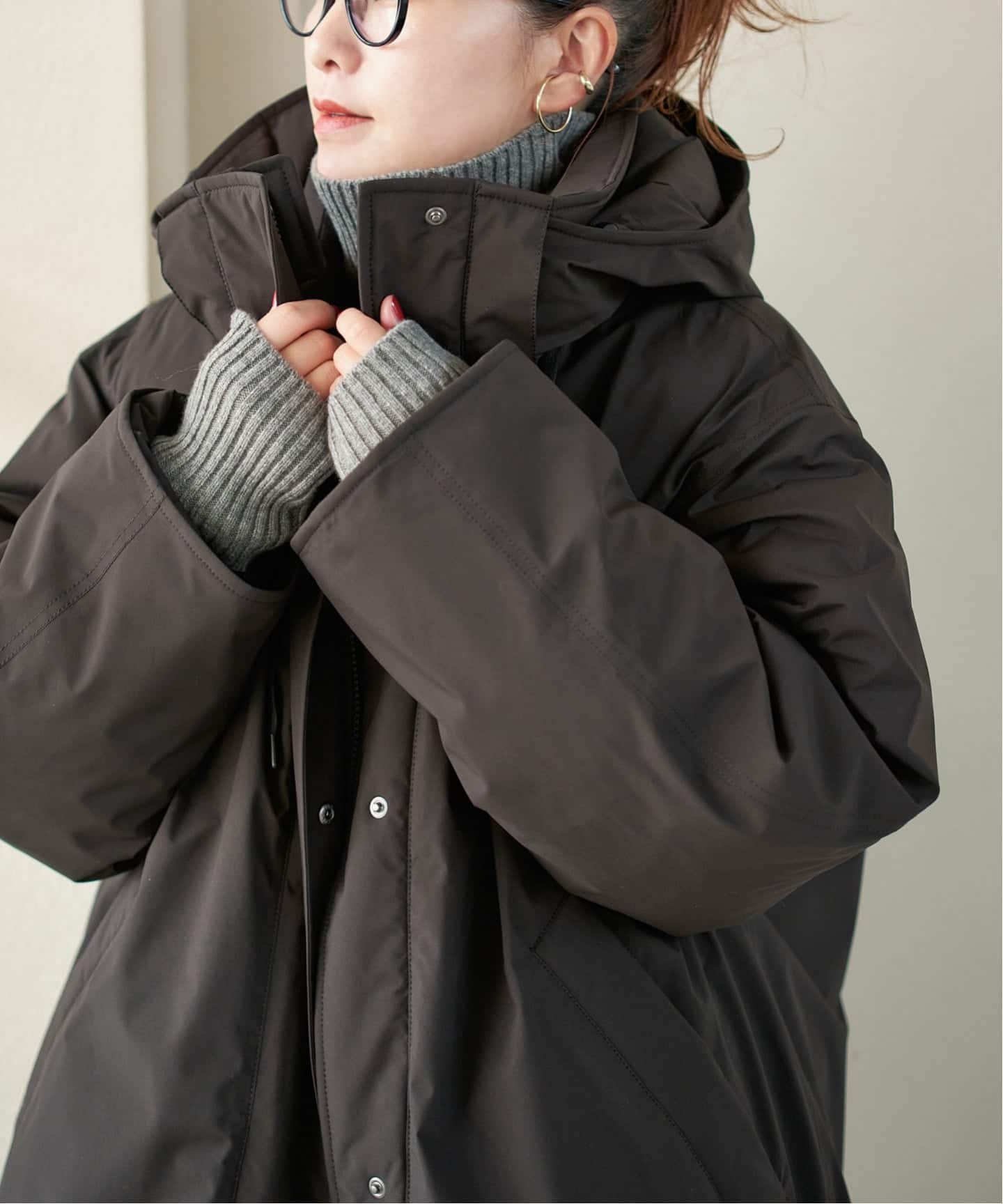 Spick & Span｜《追加》2WAY撥水ダウンハーフコート | Rakuten Fashion