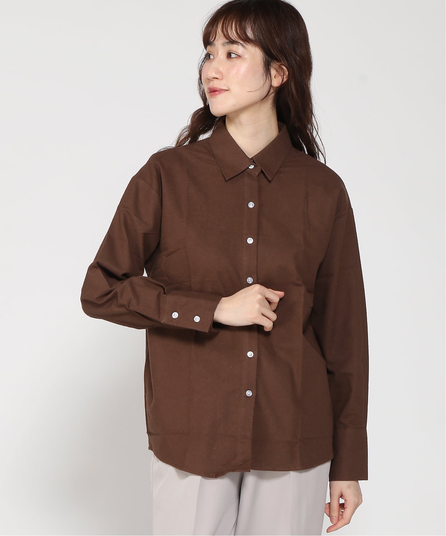 VIVID LADY｜VIVID LADY/(W)コットンシャツ | Rakuten Fashion(楽天