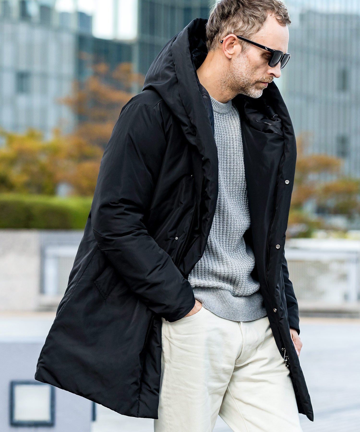 SHIFFON｜【直営店・WEB限定】 AKM Contemporary ダウンラップコート