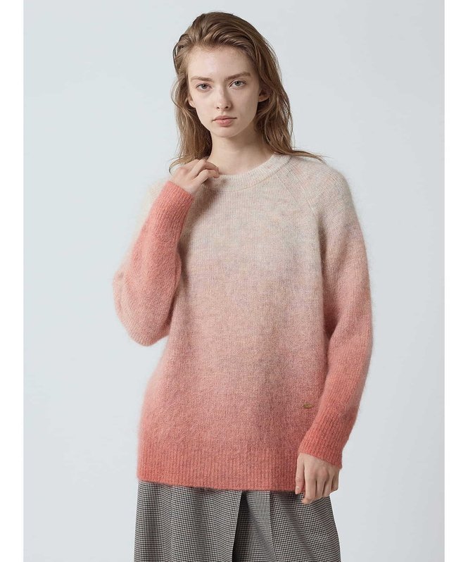 Aquascutum｜グラデーションモヘアニット | Rakuten Fashion(楽天