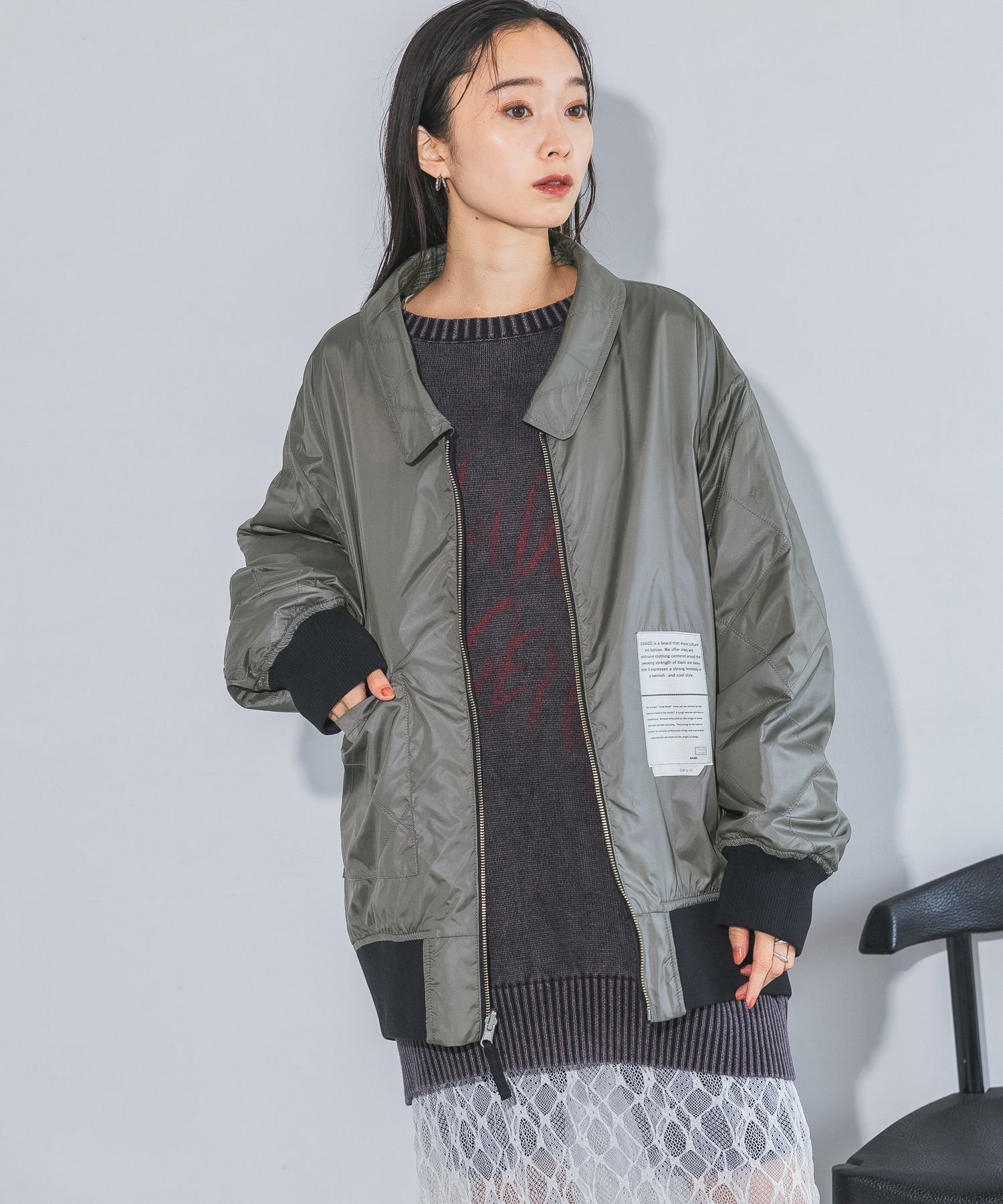 JEANASIS｜リバーシブルフライトジャケット | Rakuten Fashion(楽天