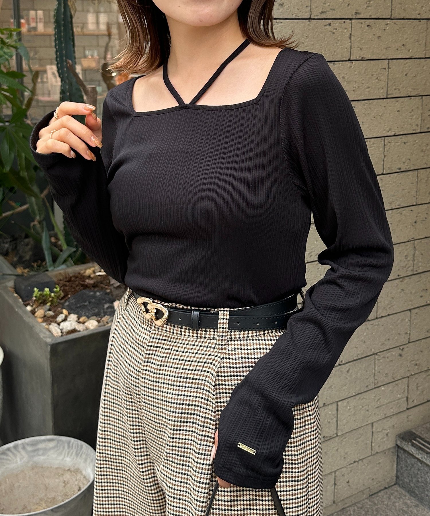 楽天市場】ホルターネック（Tシャツ・カットソー｜トップス