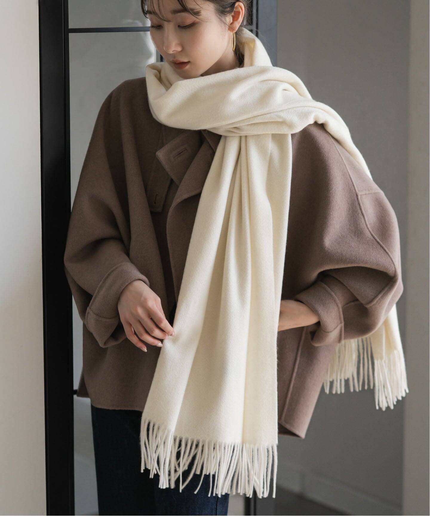 NOBLE｜《追加2》オリジナルカシミヤストール | Rakuten Fashion(楽天
