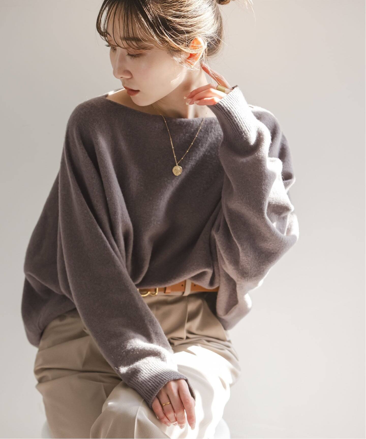 NOBLE｜《WEB限定カラー・追加4》ファインウールドルマンプルオーバー