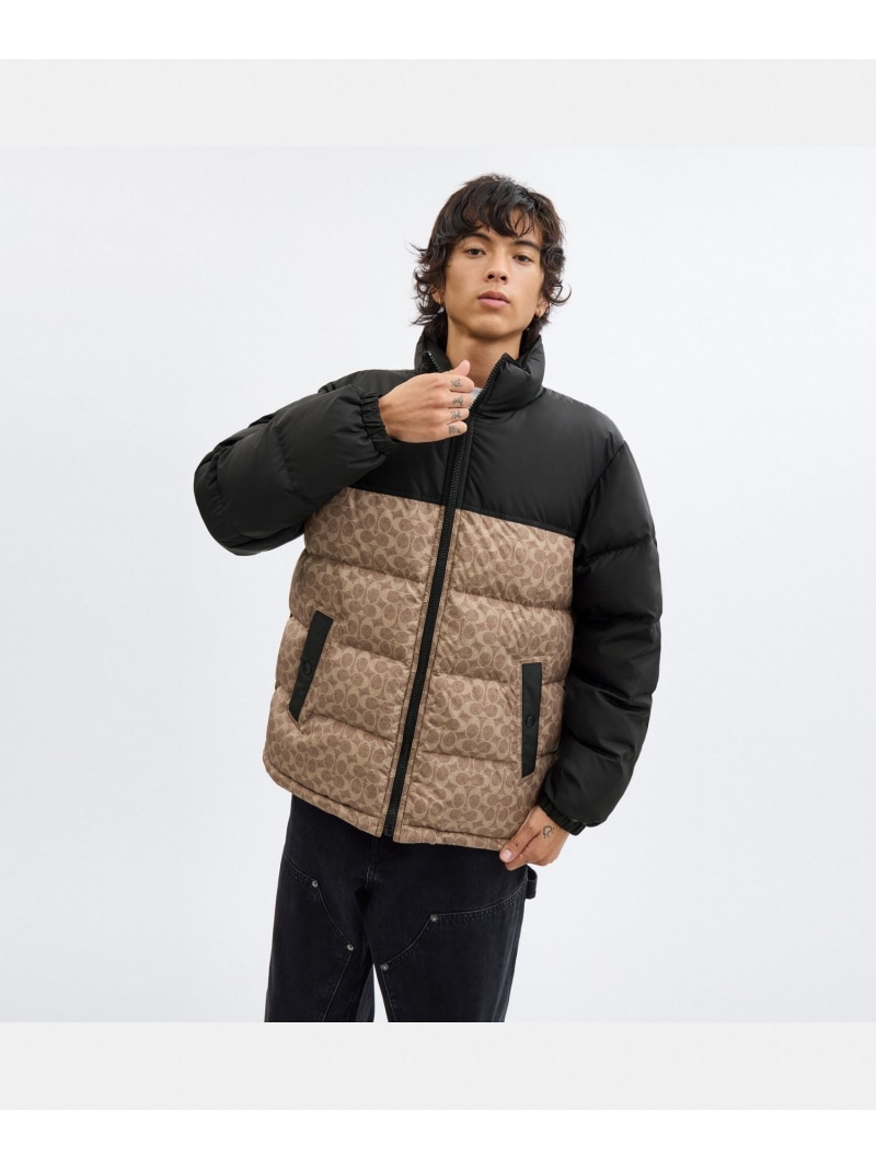 楽天市場】COACH OUTLET 【公式】シグネチャー ダウン ジャケット