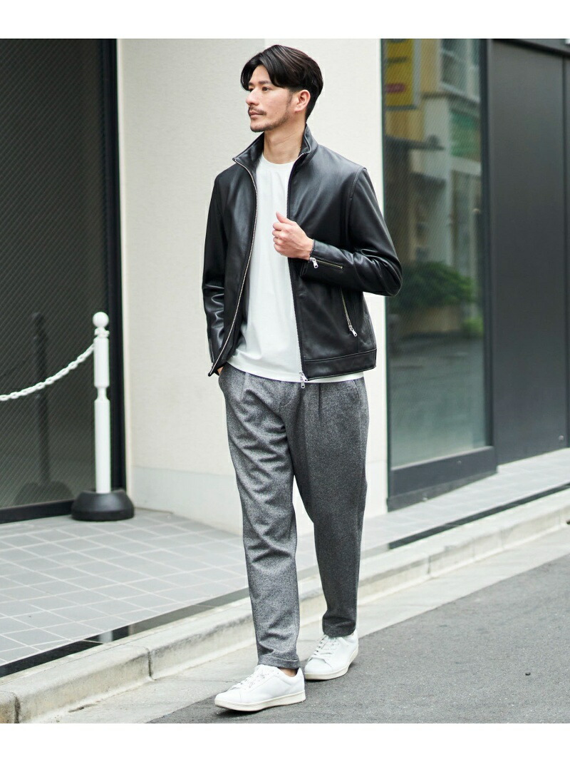 楽天市場】【SALE／30%OFF】TETE HOMME (M)ラムレザーシングル