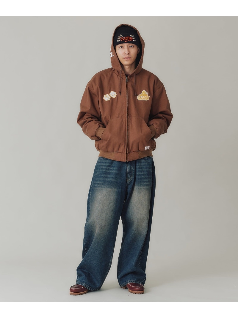 楽天市場】【SALE／30%OFF】XLARGE DICE HOODED WORK JACKET