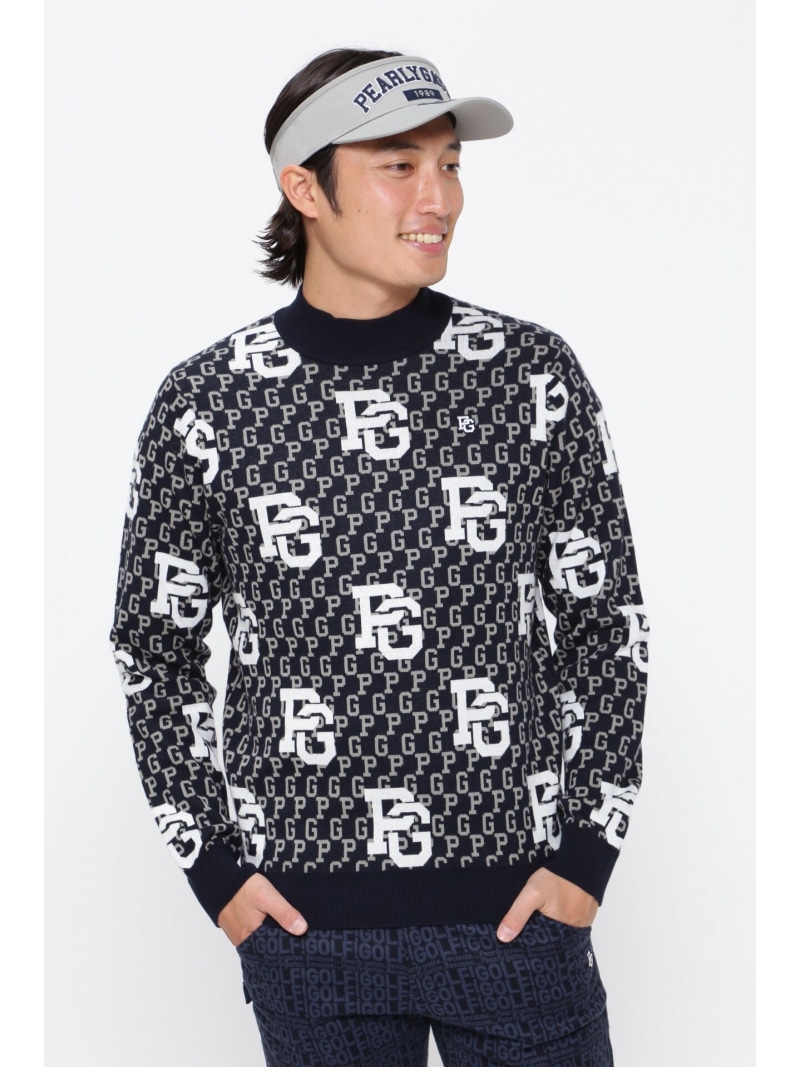 楽天市場】PEARLY GATES カシミヤタッチ ハイネックニットプルオーバー