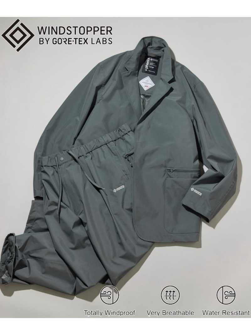 楽天市場】+phenix 別注 GORE-TEX WINDSTOPPER PACKABLE TAILORED